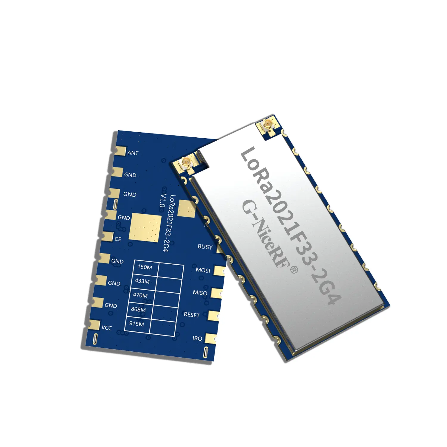 LoRa2021F33-2G4: 2W High-Power, High-Speed Multi-Band LR2021 Wireless Communication Module