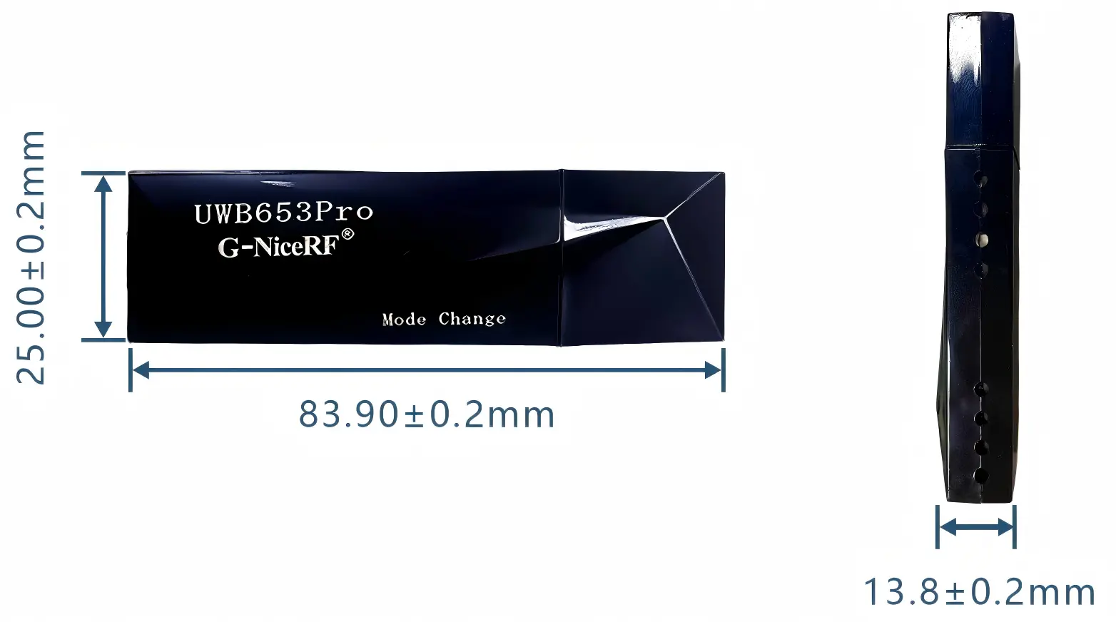 UWB653Pro USB UWB module overview and appearance